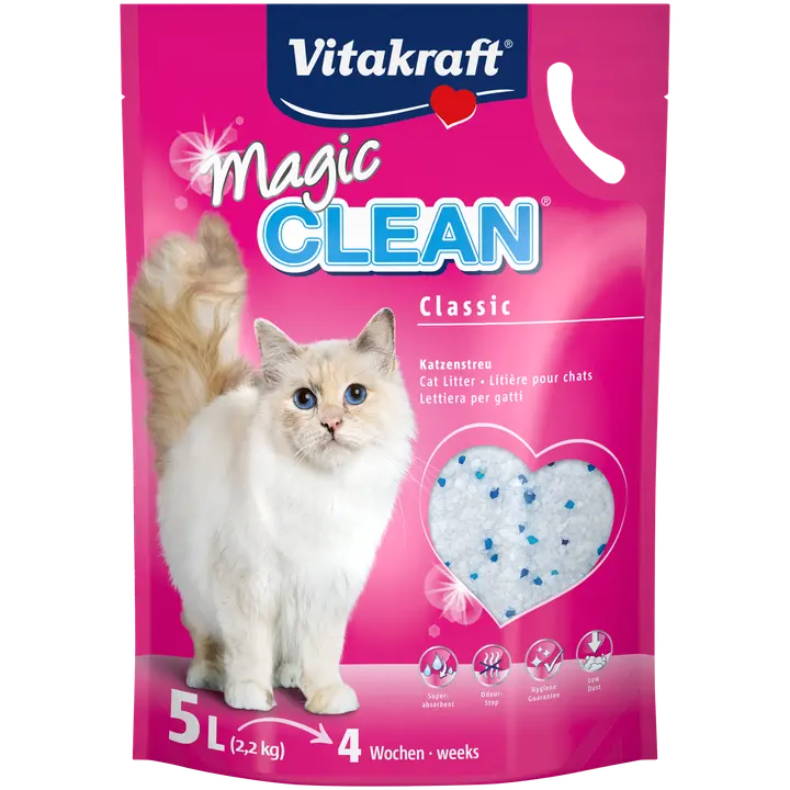 Vitakraft Magic Clean Kristallihiekka 5l