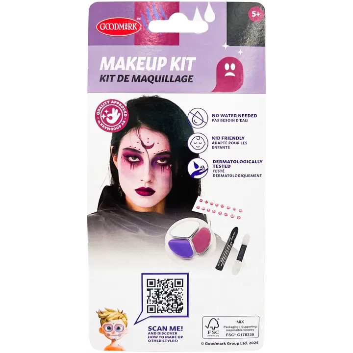 Sminkset med diamanter rosa