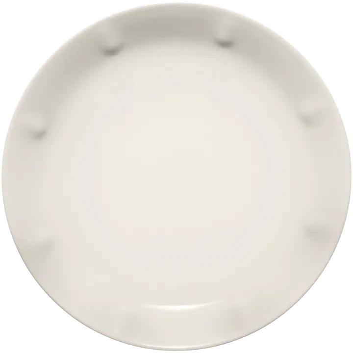 Iittala lautanen Solare 27 cm valkoinen