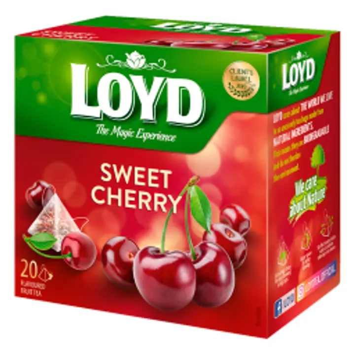 Loyd marjatee magusa kirsimaitseline 20 x 2g, püramiidid