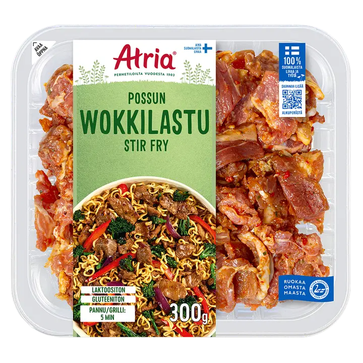 Atria possun wokkilastu Stir Fry 300g