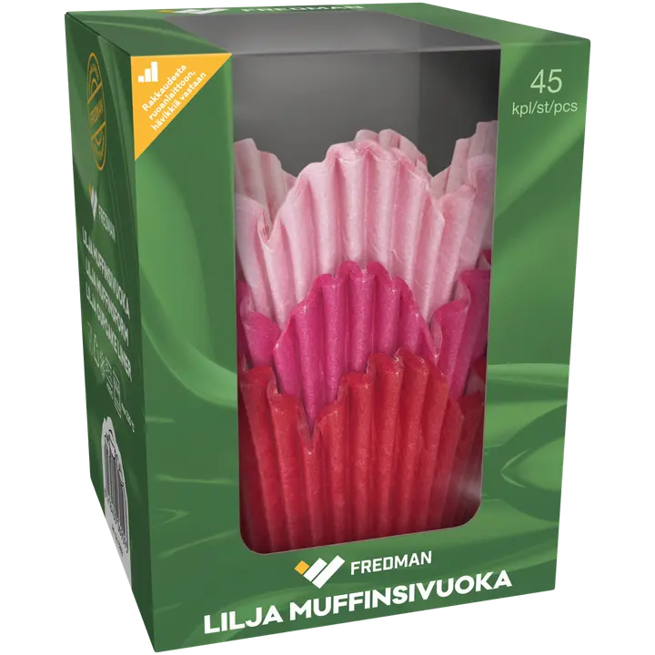 Fredman muffinivorm Lilja 45tk
