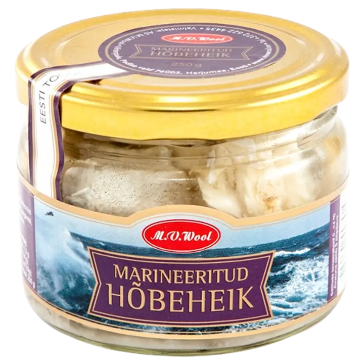 M.V.Wool Marineeritud Hõbeheik 250G