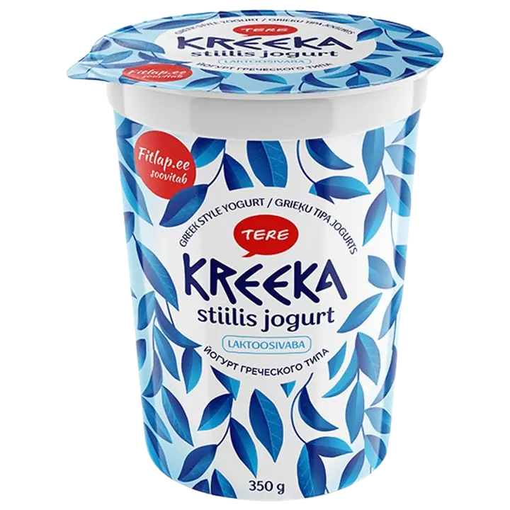 Tere Kreeka jogurt maitsestamata, laktoosivaba 350 g