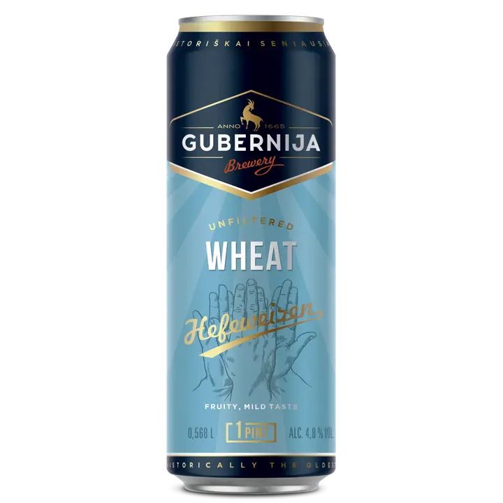 Gubernija Wheat Hefeweizen õlu 4,8%vol 568ml