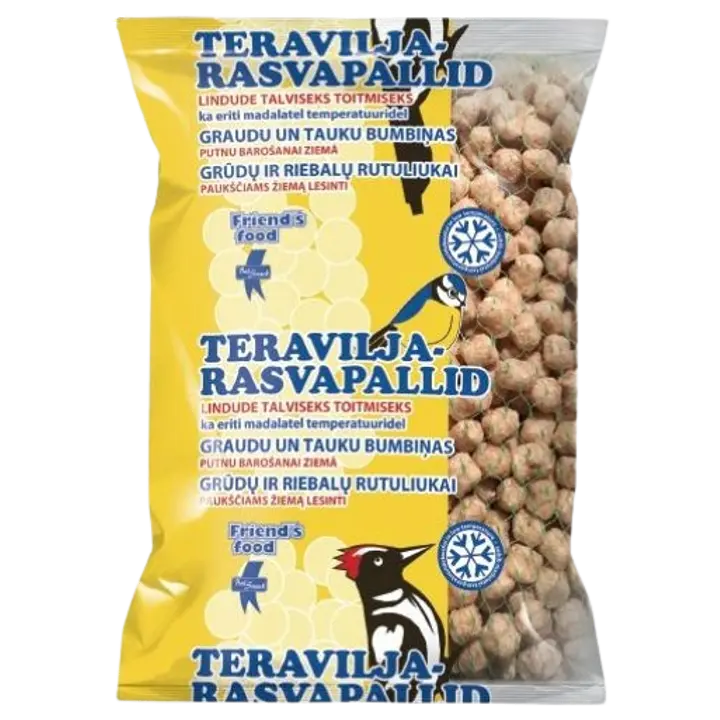Friend's Food teravilja-rasvapallid lindude toitmiseks 2 x 120 g