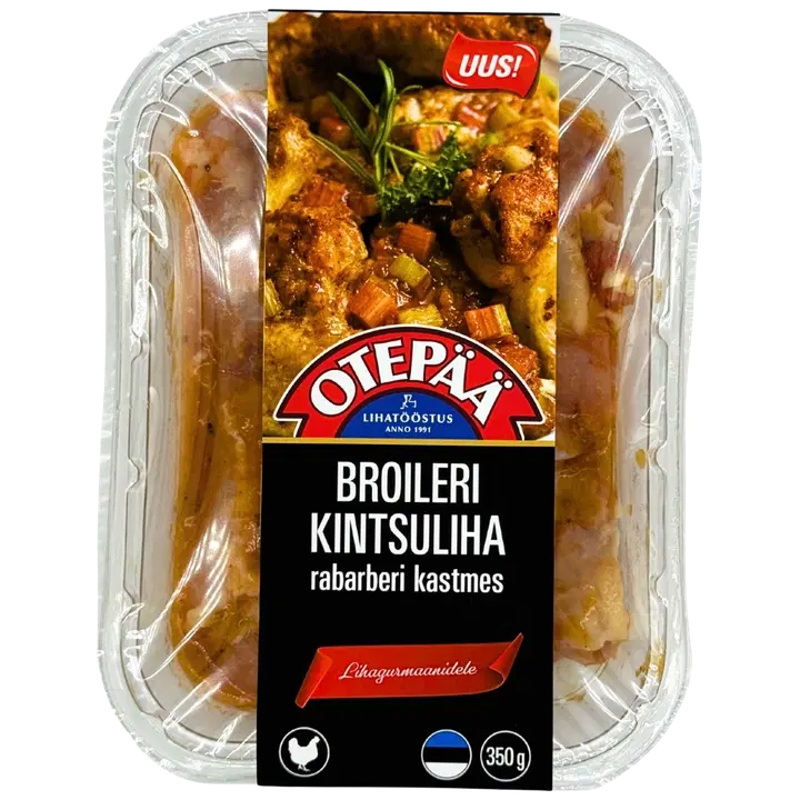 Otepää Lihatööstus Broileri kintsuliha rabarberiga 350g