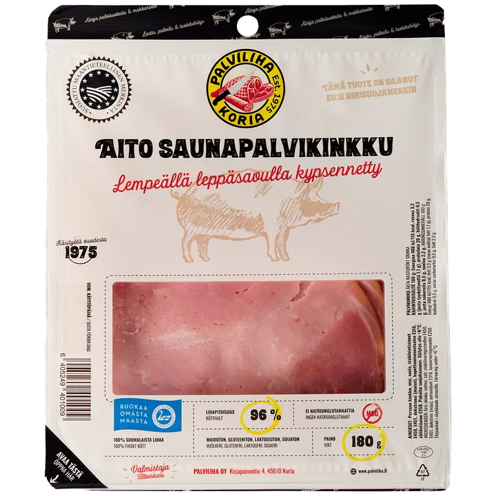 Palviliha Aito saunapalvikinkkusiivu 180 g