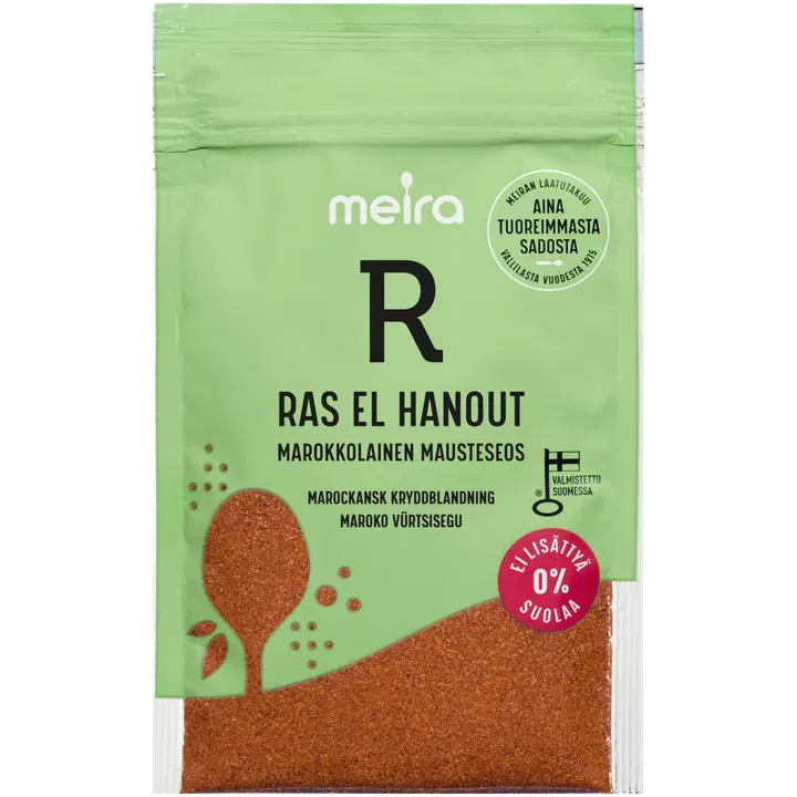 Meira Ras El Hanout mausteseos ei lisättyä suolaa 25g