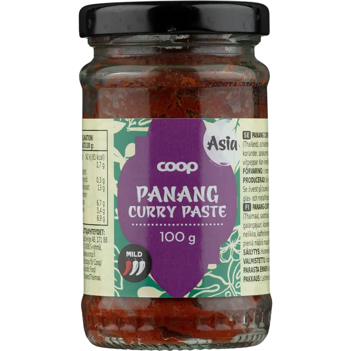Coop Asia panang-currytahna 100 g