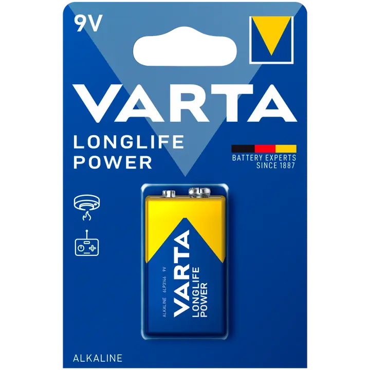 Varta patarei 9V Longlife LR61