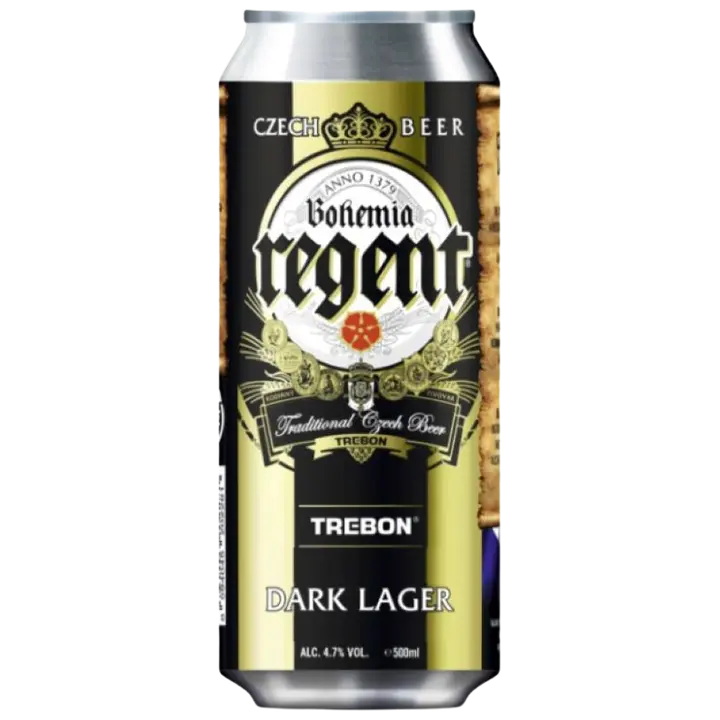 Bohemia Regent Tumma Lager Olut 4,7% 50cl tölkki