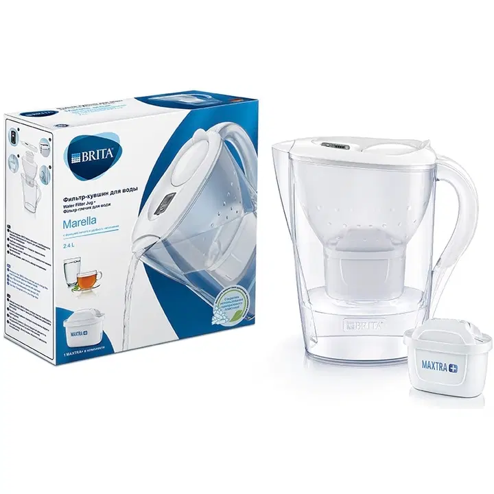 Brita Marella memo Maxtra+ -suodatinkannu 2,4l valkoinen