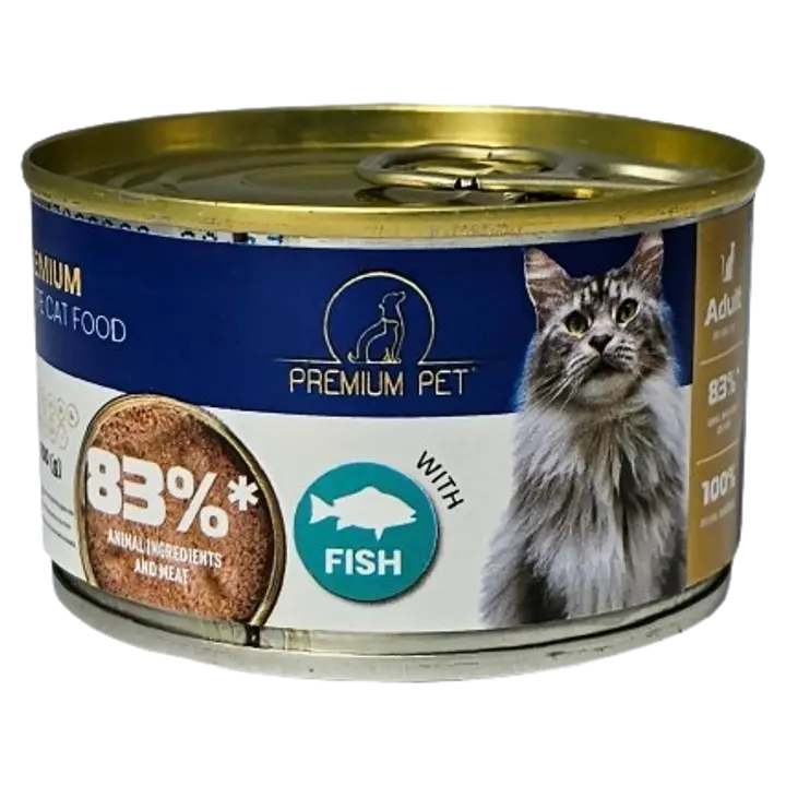 Premium Pet pasteet kassidele kalaga 100g