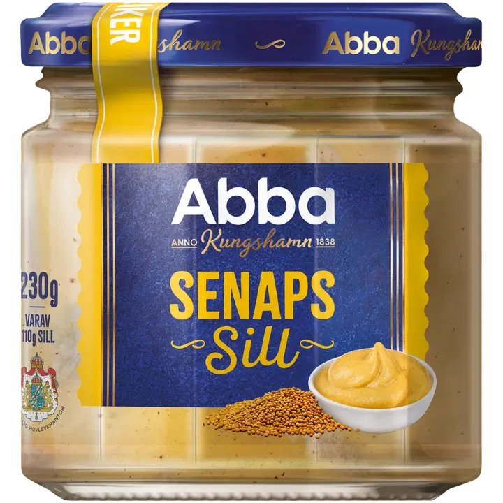 Abba Heeringas Sinepikastmes 230 G