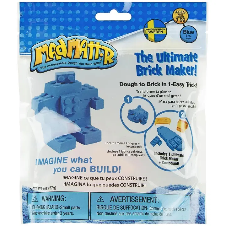 Mad Mattr The Ultimate Brick Maker sininen
