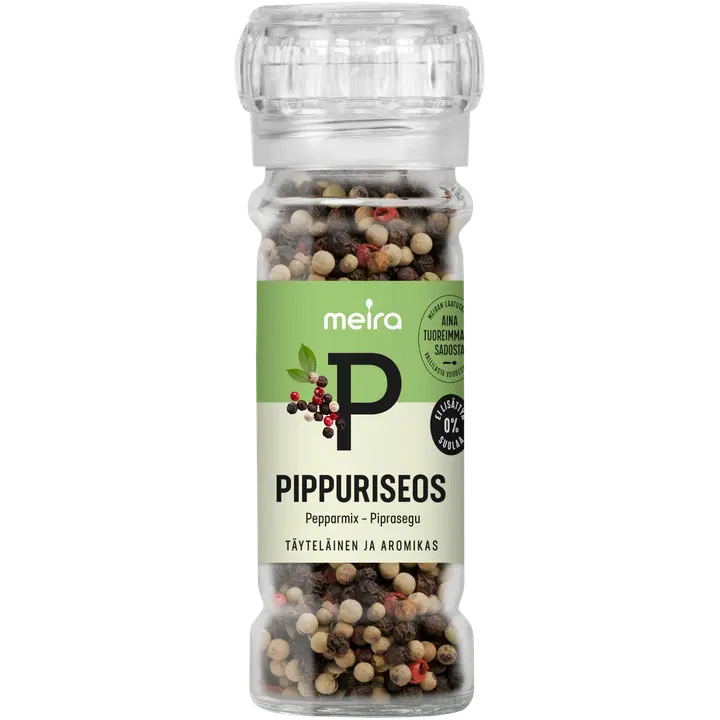 Meira Pippuriseos ei lisättyä suolaa mylly 49g