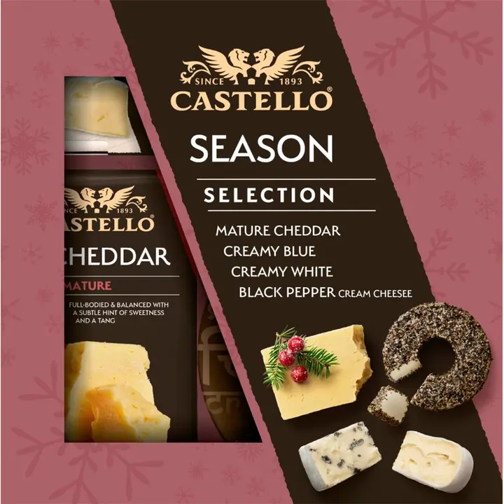 Castello juustolahjapakkaus 625 g