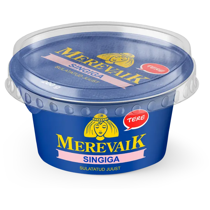 Merevaik sulatatud juust singiga 200g