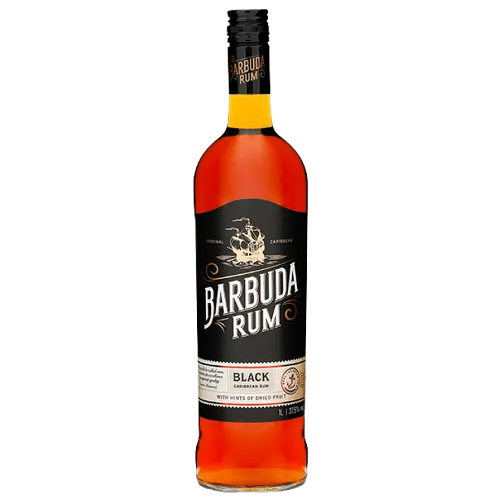 Barbuda Black Rum 37,5%vol 1L