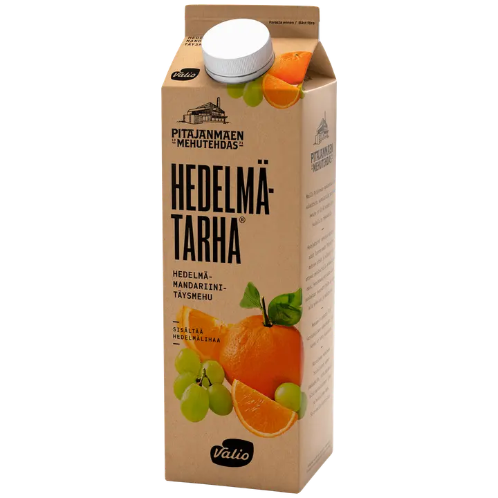 Valio Hedelmätarha® hedelmä-mandariinitäysmehu 1 l hedelmälihaa