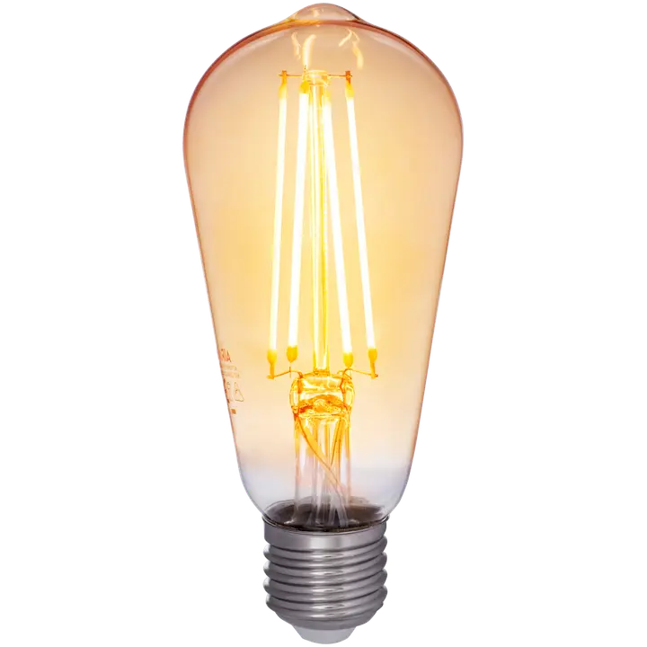 Airam LED AMBER antiikki Edison 4,5 W 360 lm 2200 K E27 kirkas himmennettävä