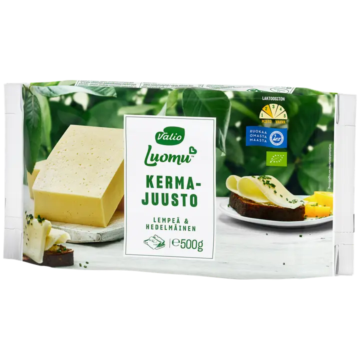 Valio Luomu™ kermajuusto e500 g