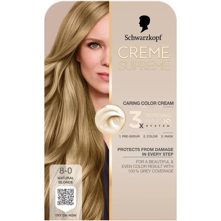 Creme Supreme 8-0 Luonnollinen Vaalea