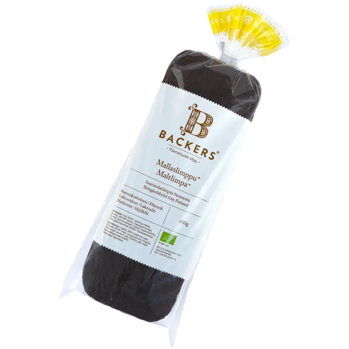 Backers luomumallaslimppu 600 g