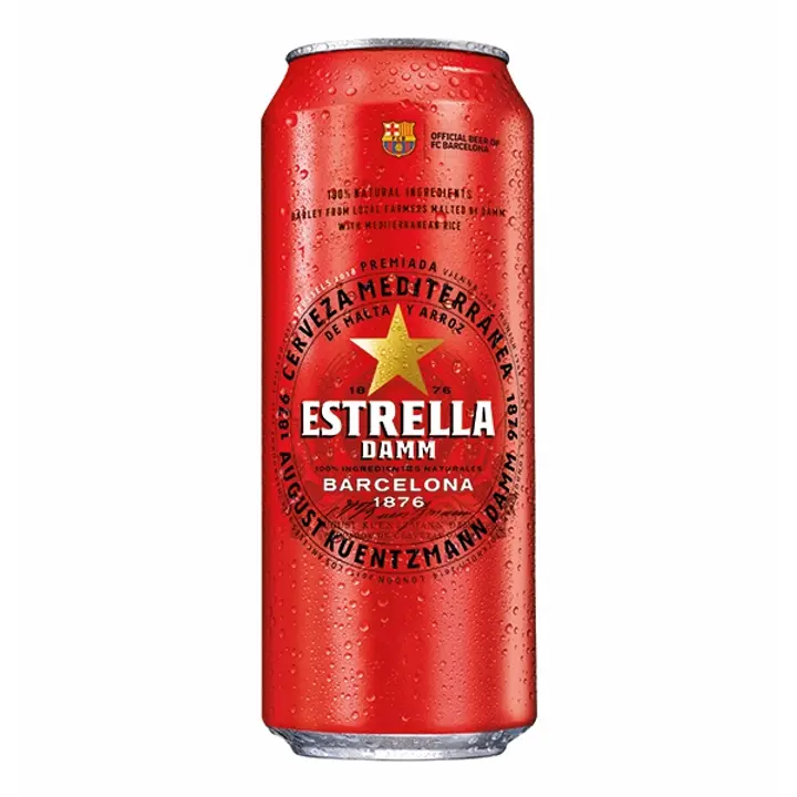 Estrella Damm õlu 4,6%vol 500ml