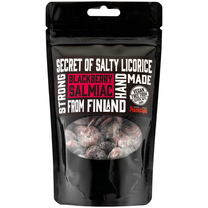 Namitupa Secret of Salty Licorice Blackberry Salmiac - Karhunvatukkasalmiakki 100g