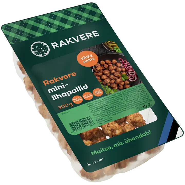 Rakvere Mini Lihapallid 300G
