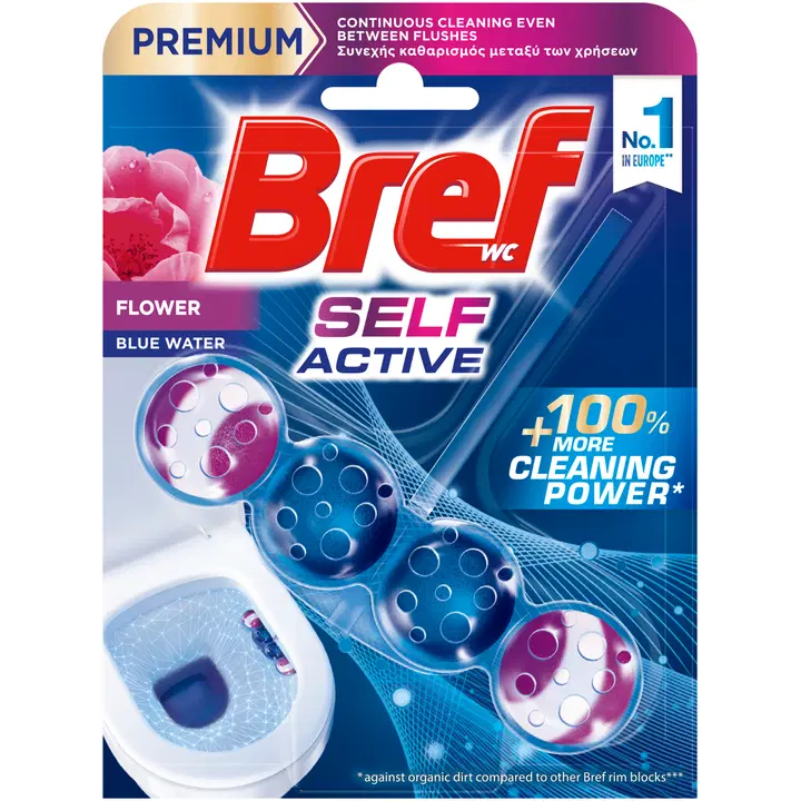 WC-värskendaja Bref Self Active Flower 50g