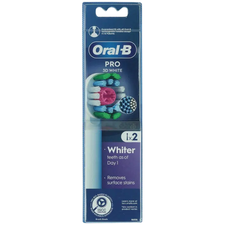 Oral-B 3D White vaihtoharja 2kpl