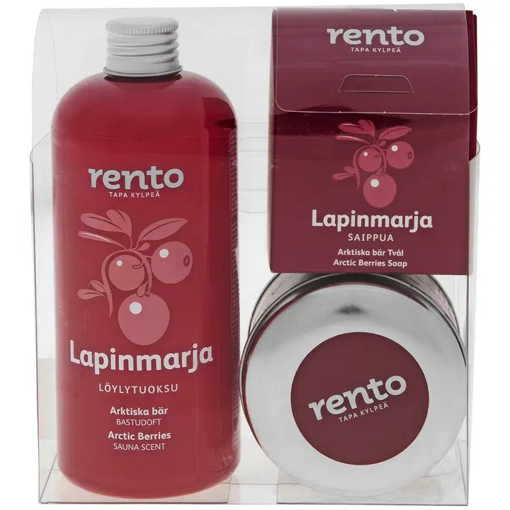 Rento lahjapakkaus
