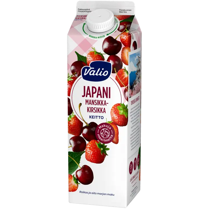 Valio mansikka-kirsikkakeitto 1 kg Japani