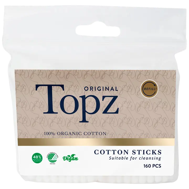 Topz Premium vanupuikot täyttöpakkaus 160 kpl