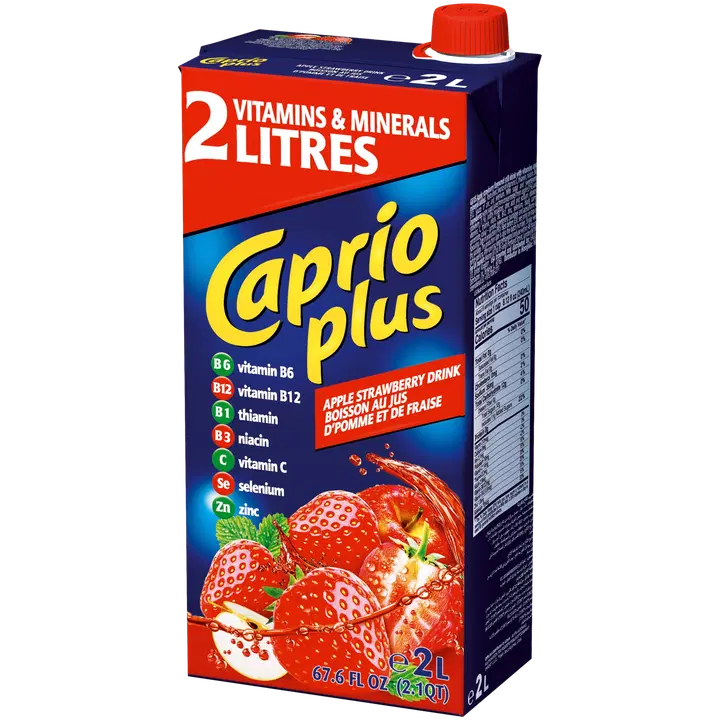 Caprio Plus mansikka-omenamehujuoma 2L