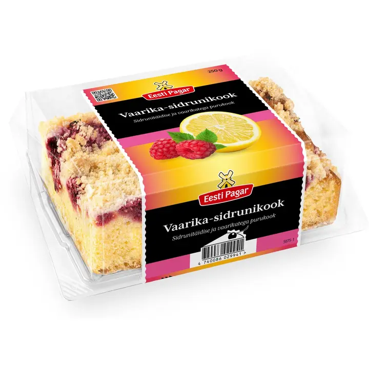 Eesti Pagar Vaarika-Sidrunikook 250 G