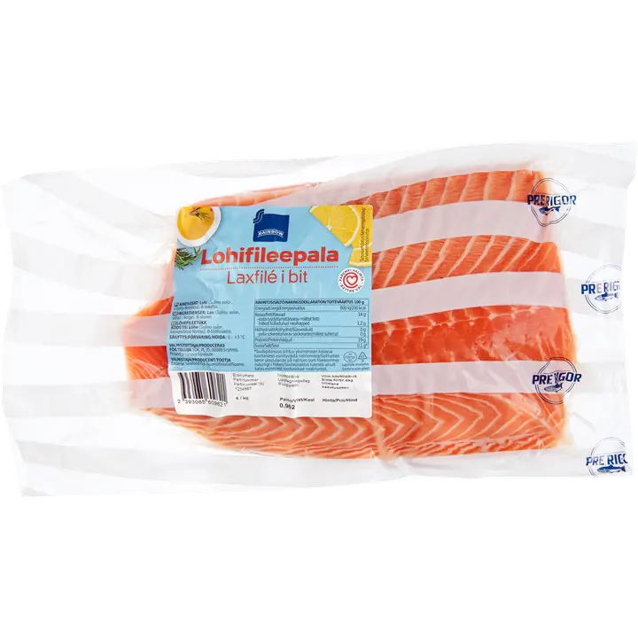 Rainbow lohifileepala 600-800g vac n10kg