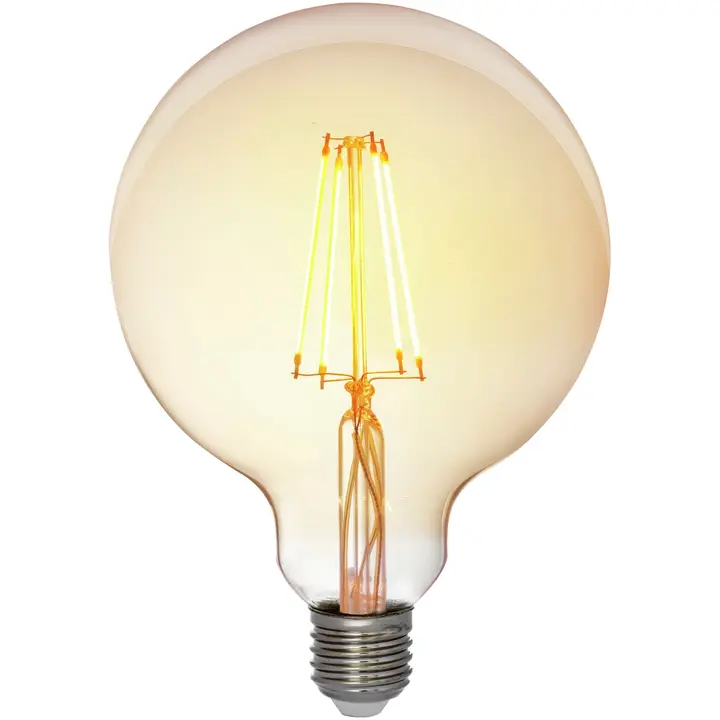 Airam led Decor Globe-125 1,3W 250lm 2200K amber E27