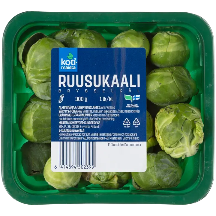 Kotimaista ruusukaali 300 g