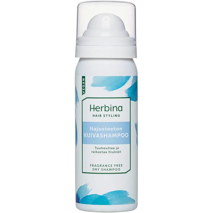Herbina 50ml Hajusteeton kuivashampoo