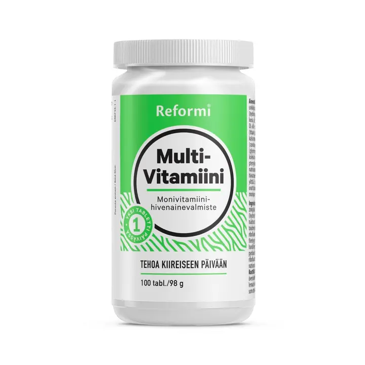 Reformi Multivitamin 100tabl ravintolisä