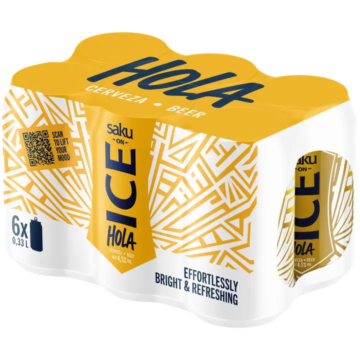 Saku On Ice Hola õlu 4,5%vol 6x330 ml