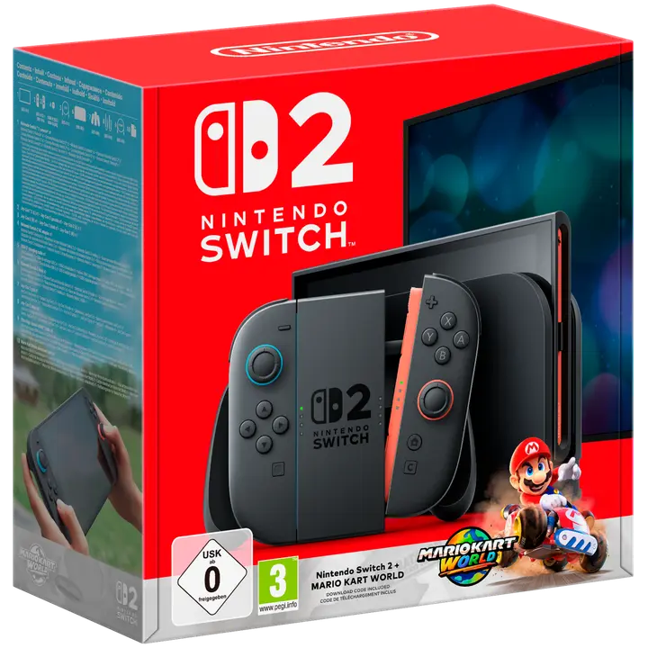 Konsool NSW 2 + Mario Kart World