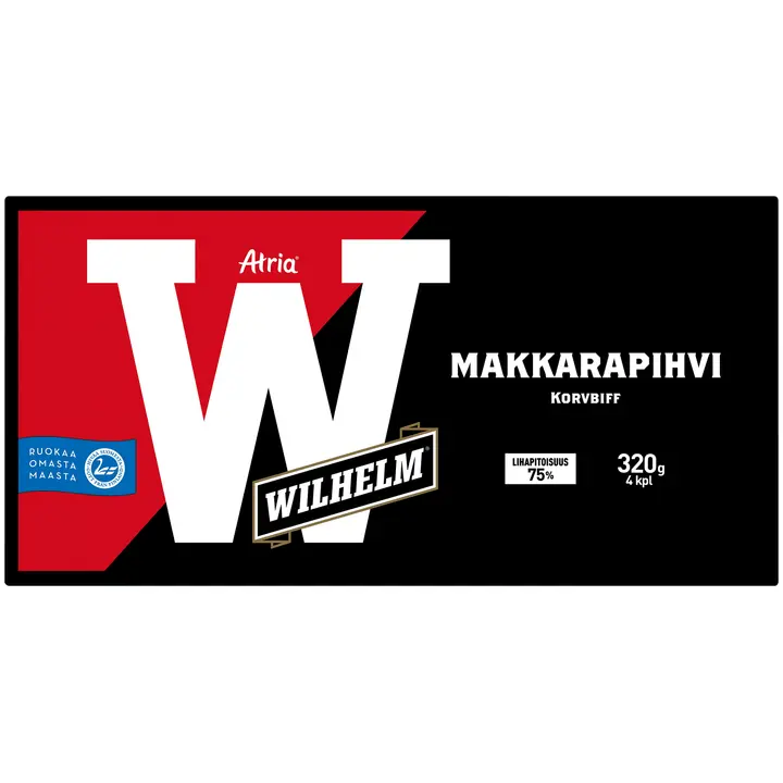 Atria Wilhelm Makkarapihvi 320g