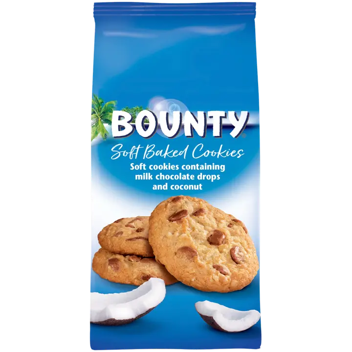 Bounty® Soft Baked Cookies keksi 180g