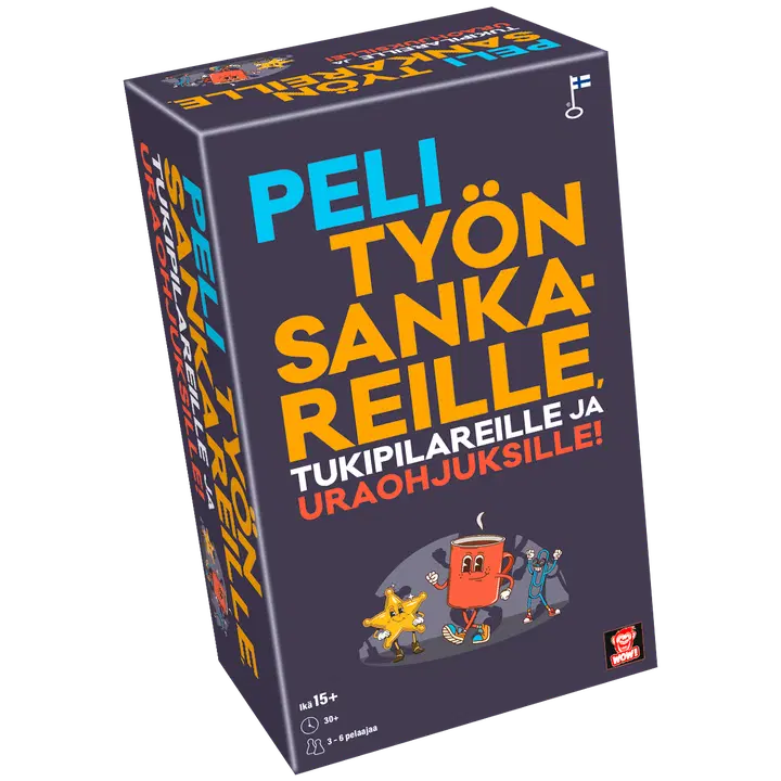 WOW! lautapeli Peli työn sankareille, tukipilareille ja uraohjuksille!