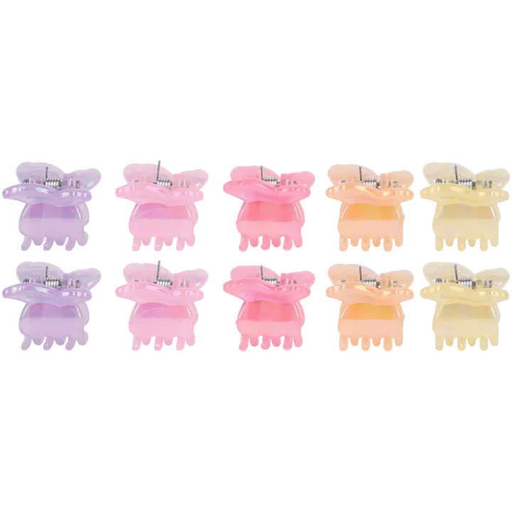 Ibero juukseklamber liblikad laste 10tk